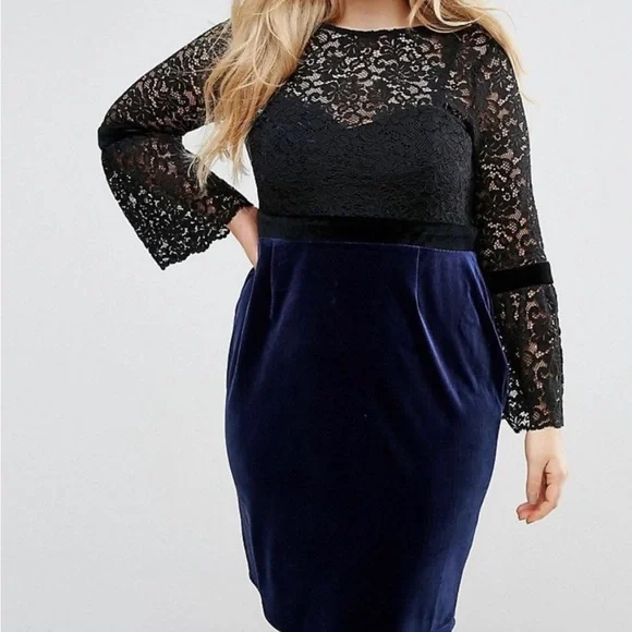 Paper Dolls | Dresses | Paper Dolls Asos Velvet Lace Winter Dress Black Navy Long Sleeve Size 4 | Poshmark Paper Dolls | Dresses | Paper Dolls Asos Velvet Lace Winter Dress Black Navy Long Sleeve Size 4 | Poshmark